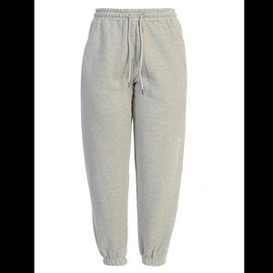 JLUXLABEL Grey Lalae Unisex Oversized Sweat Joggers